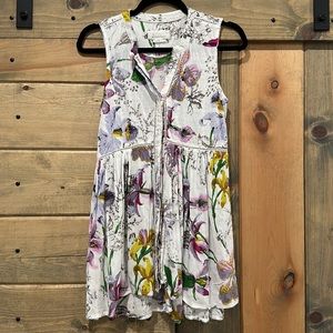 Anthropologie button up tunic